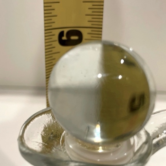 🥳BOGO! Pair (2) VTG Anchor Hocking Clear Glass Decanters w Stoppers. - Picture 12 of 13